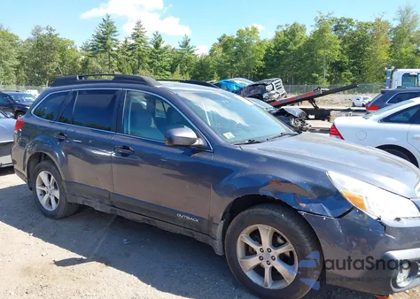 2014 Subaru Outback 2.5I Premium from USA, damaged, VIN 4S4BRBDC1E3284187